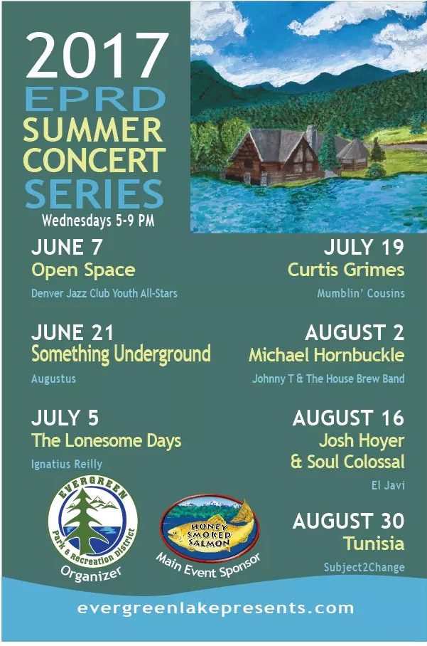 Evergreen lake concert schedule